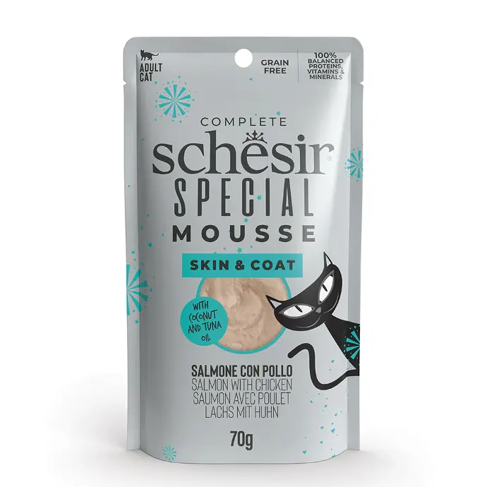 cat wet food in uae | Schesir special mousse