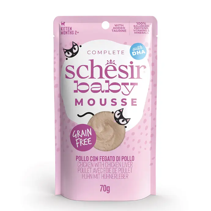 Schesir baby. best wet food for kittens