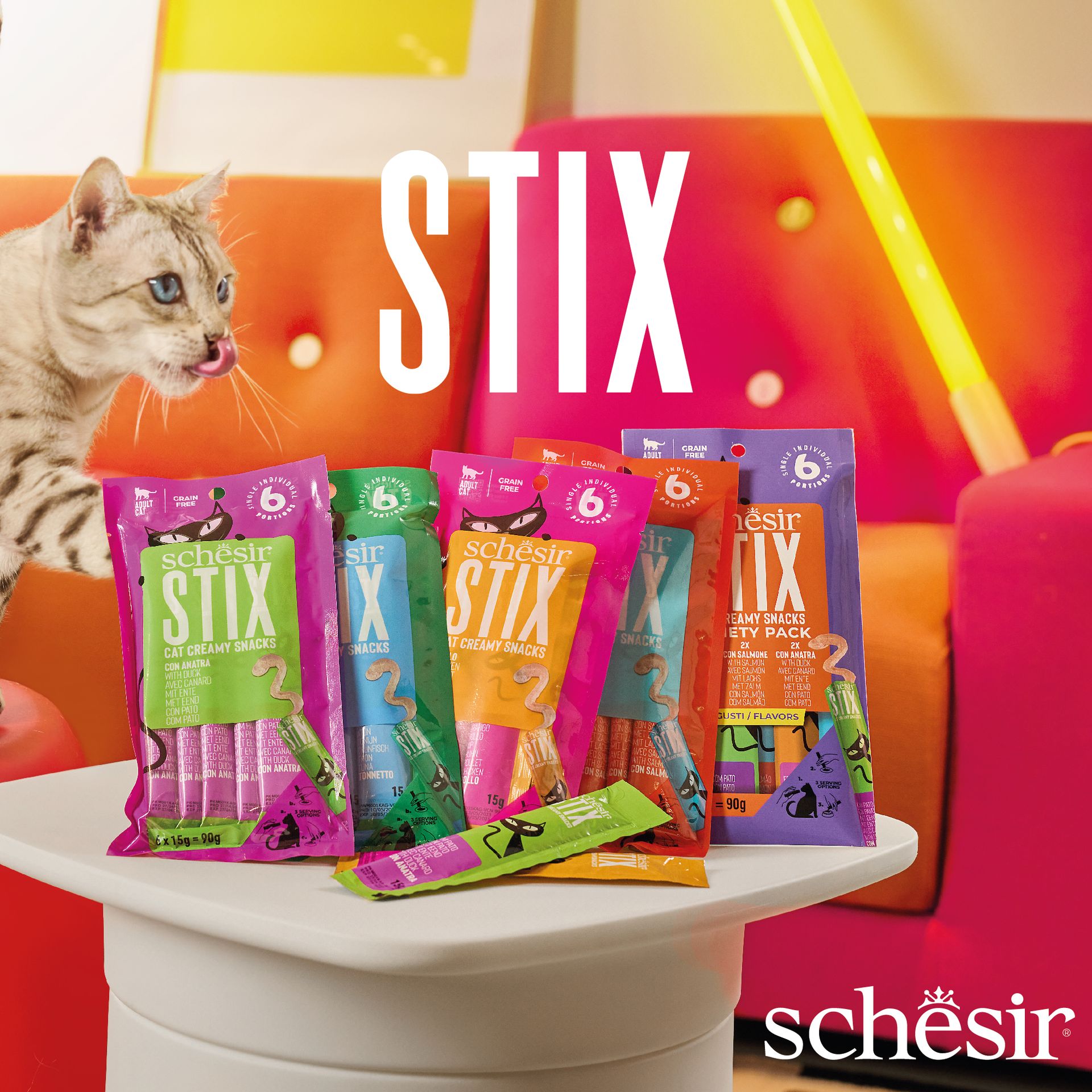 schesir stix : the best wet cat food